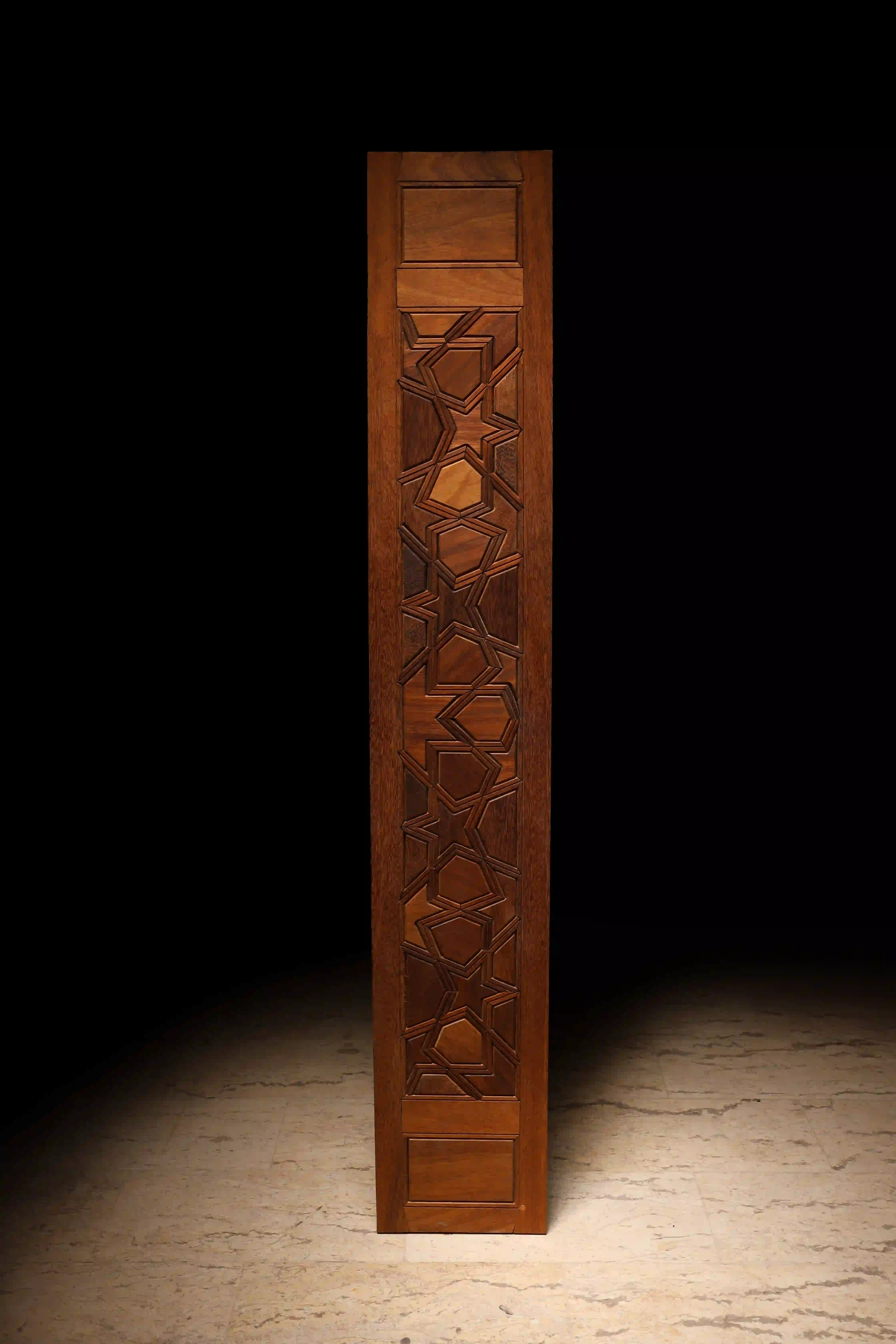 Wooden cabinet panel